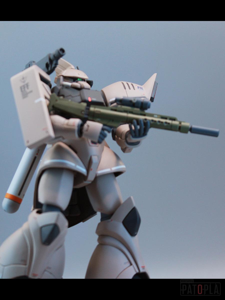 HGUC 1/144 MS-14FC ゲルググマリーネキャノン (連邦軍仕様)改修・全塗装品