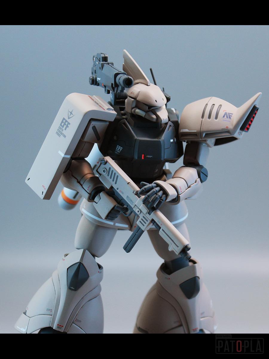 HGUC 1/144 MS-14FC ゲルググマリーネキャノン (連邦軍仕様)改修・全塗装品