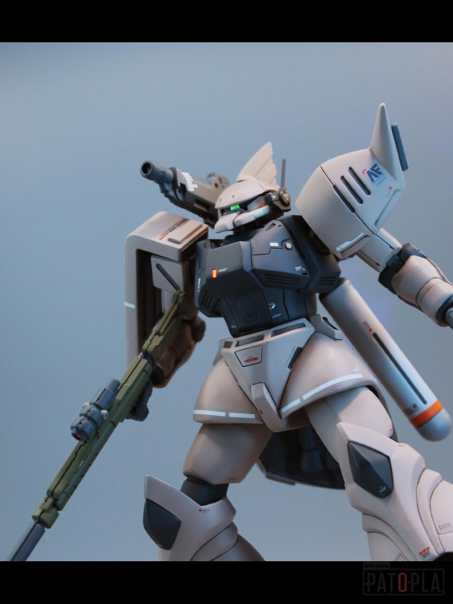 HGUC 1/144 MS-14FC ゲルググマリーネキャノン (連邦軍仕様)改修・全塗装品