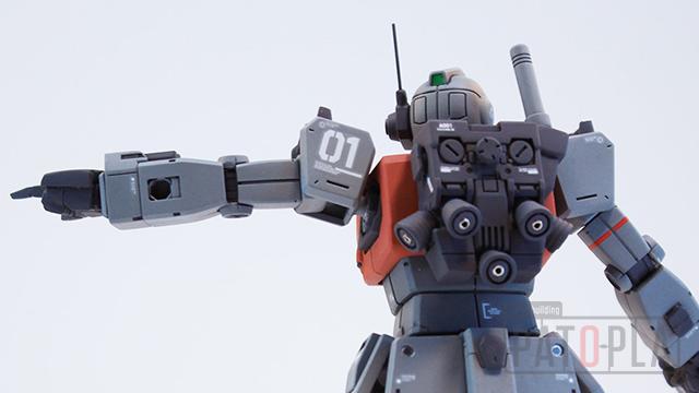HG 1/144 ジム 指揮官機仕様(サウス・バニング機) 改修・全塗装製作 「帰還報告」