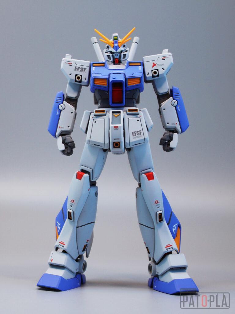 HGUC 1/144 ガンダム NT-1（トリスタンヘッドVer.）改修・全塗装製作