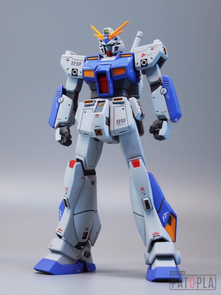 HGUC 1/144 ガンダム NT-1(トリスタンヘッドVer.)改修・全塗装製作