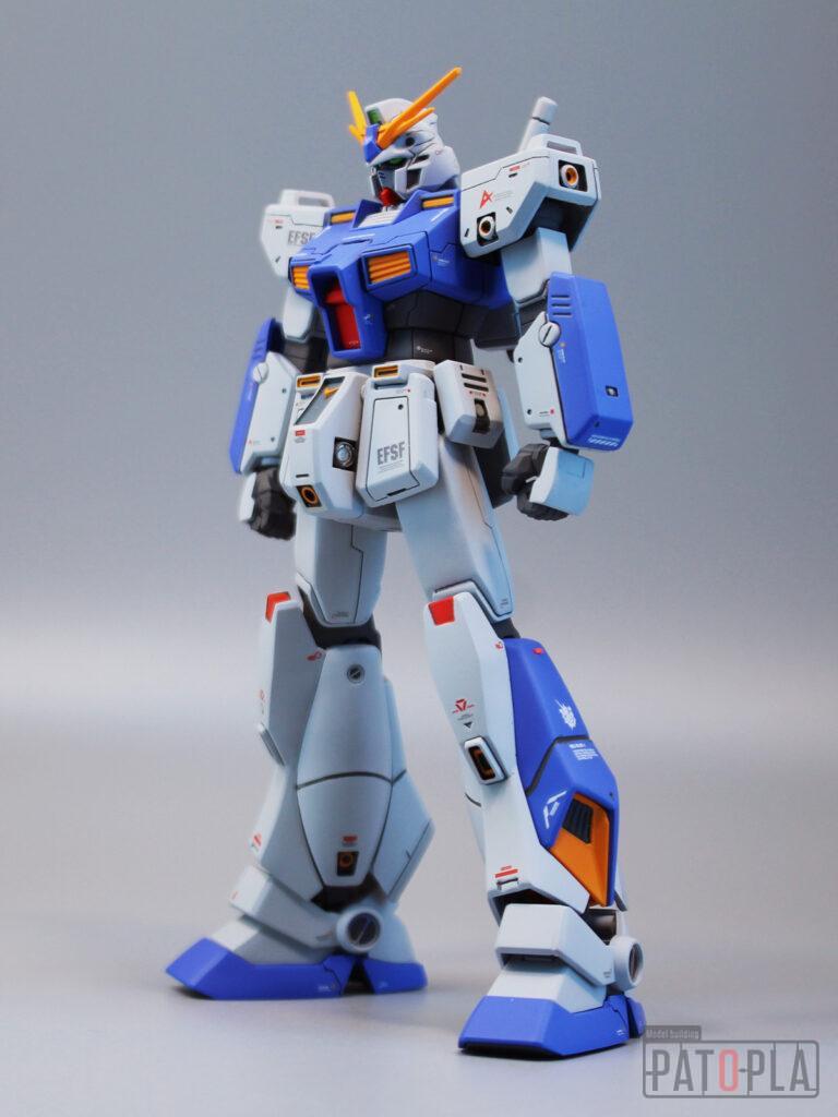 HGUC 1/144 ガンダム NT-1（トリスタンヘッドVer.）改修・全塗装製作