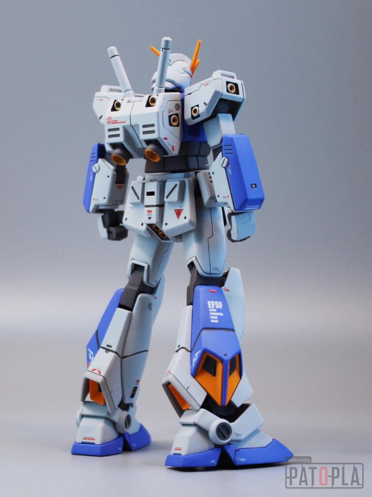 HGUC 1/144 ガンダム NT-1（トリスタンヘッドVer.）改修・全塗装製作