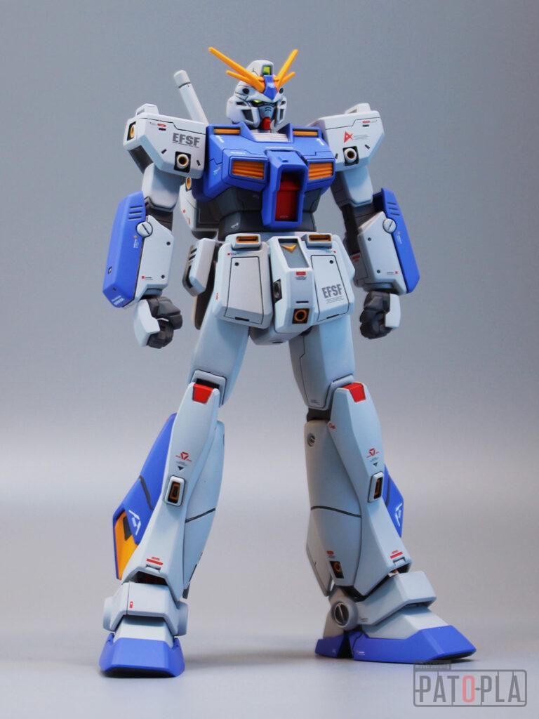 HGUC 1/144 ガンダム NT-1（トリスタンヘッドVer.）改修・全塗装製作