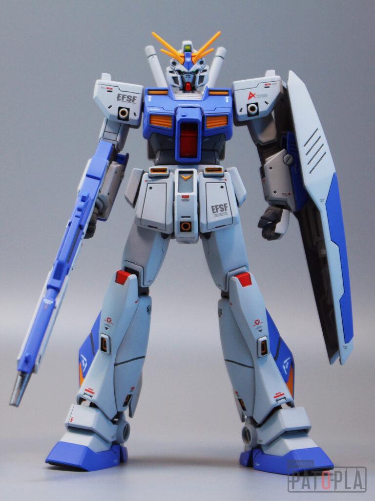 HGUC 1/144 ガンダム NT-1（トリスタンヘッドVer.）改修・全塗装製作