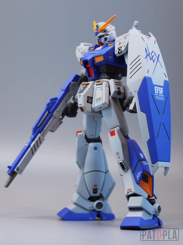 HGUC 1/144 ガンダム NT-1（トリスタンヘッドVer.）改修・全塗装製作