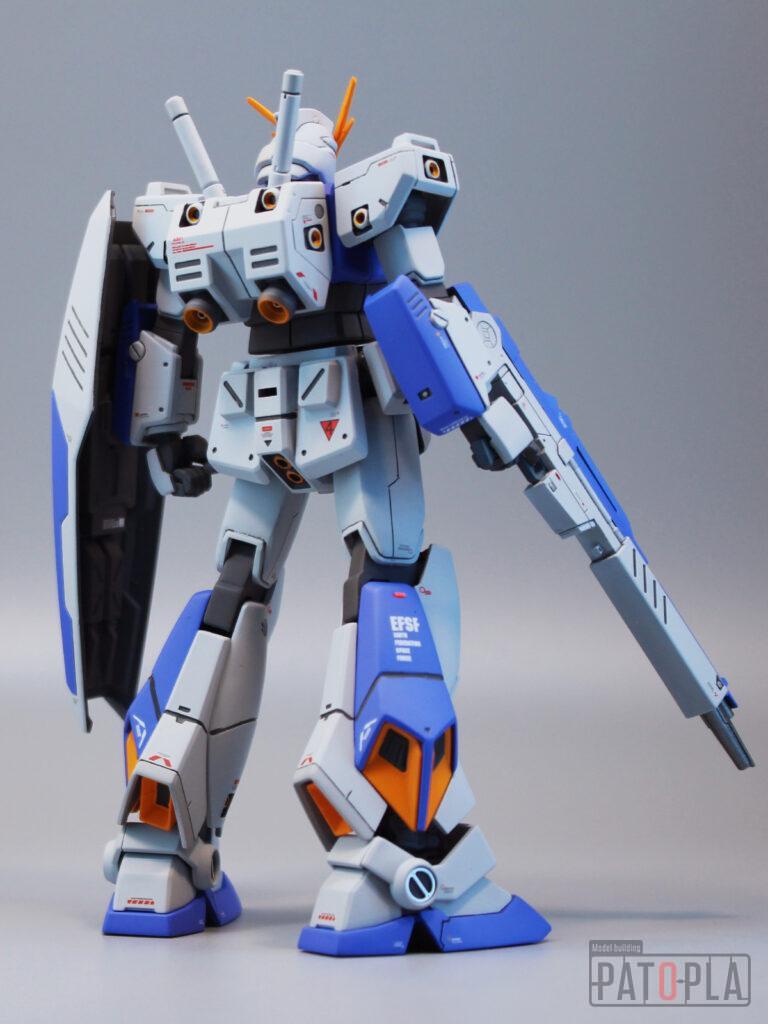 HGUC 1/144 ガンダム NT-1（トリスタンヘッドVer.）改修・全塗装製作