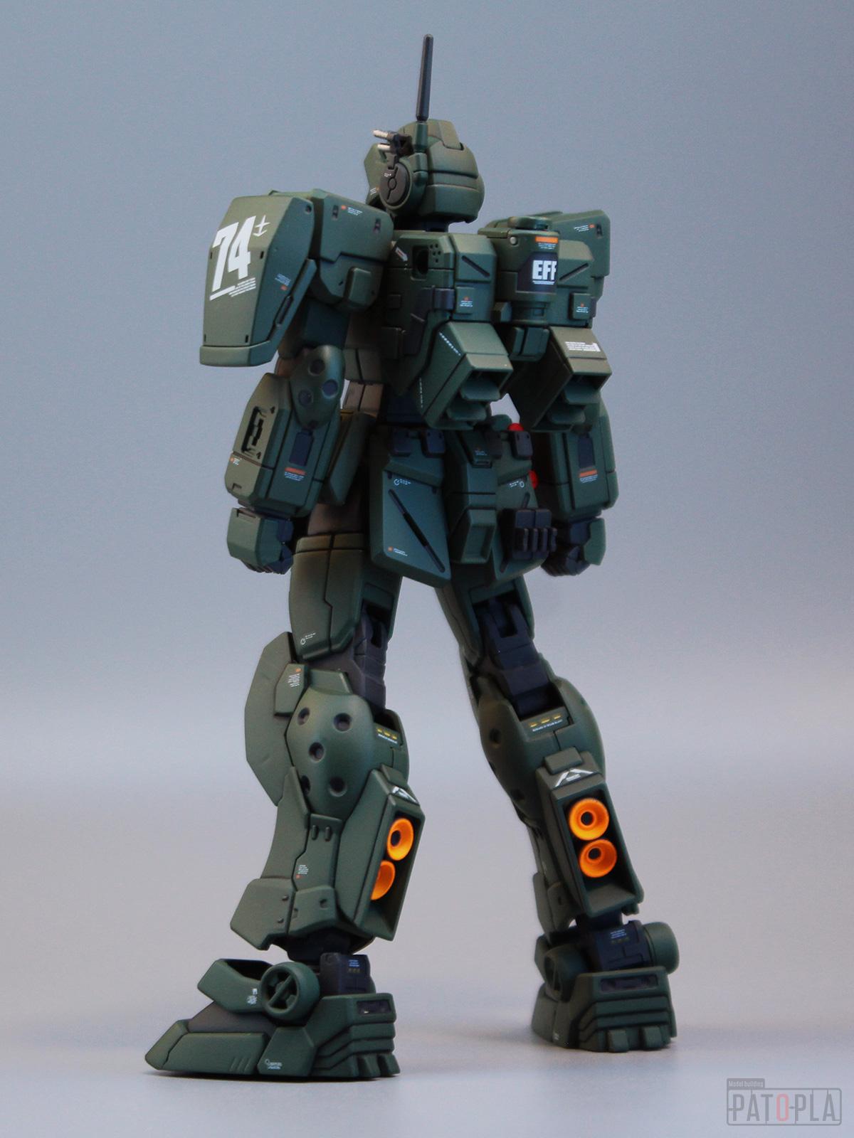 HG 1/144 ジム・スパルタン 改修・全塗装製作