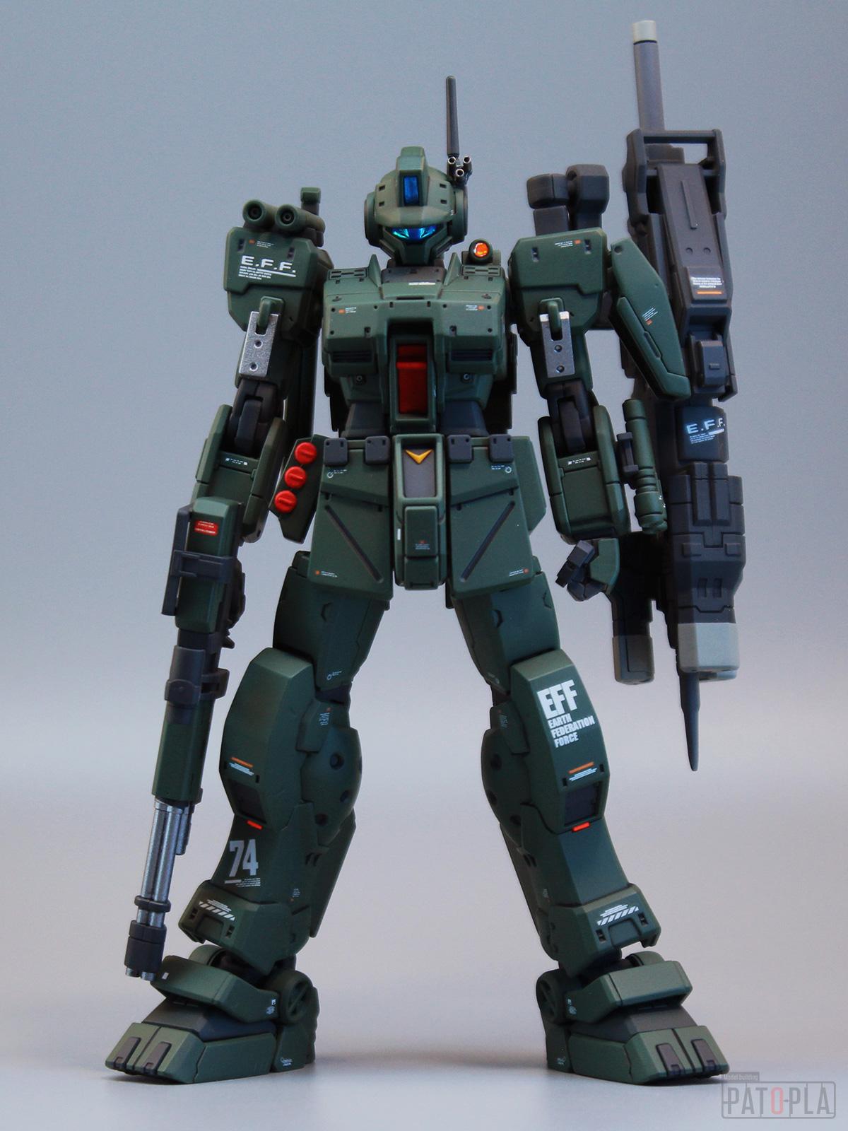 HG 1/144 ジム・スパルタン 改修・全塗装製作