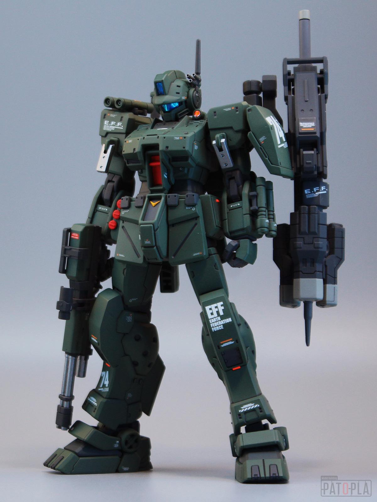 HG 1/144 ジム・スパルタン 改修・全塗装製作