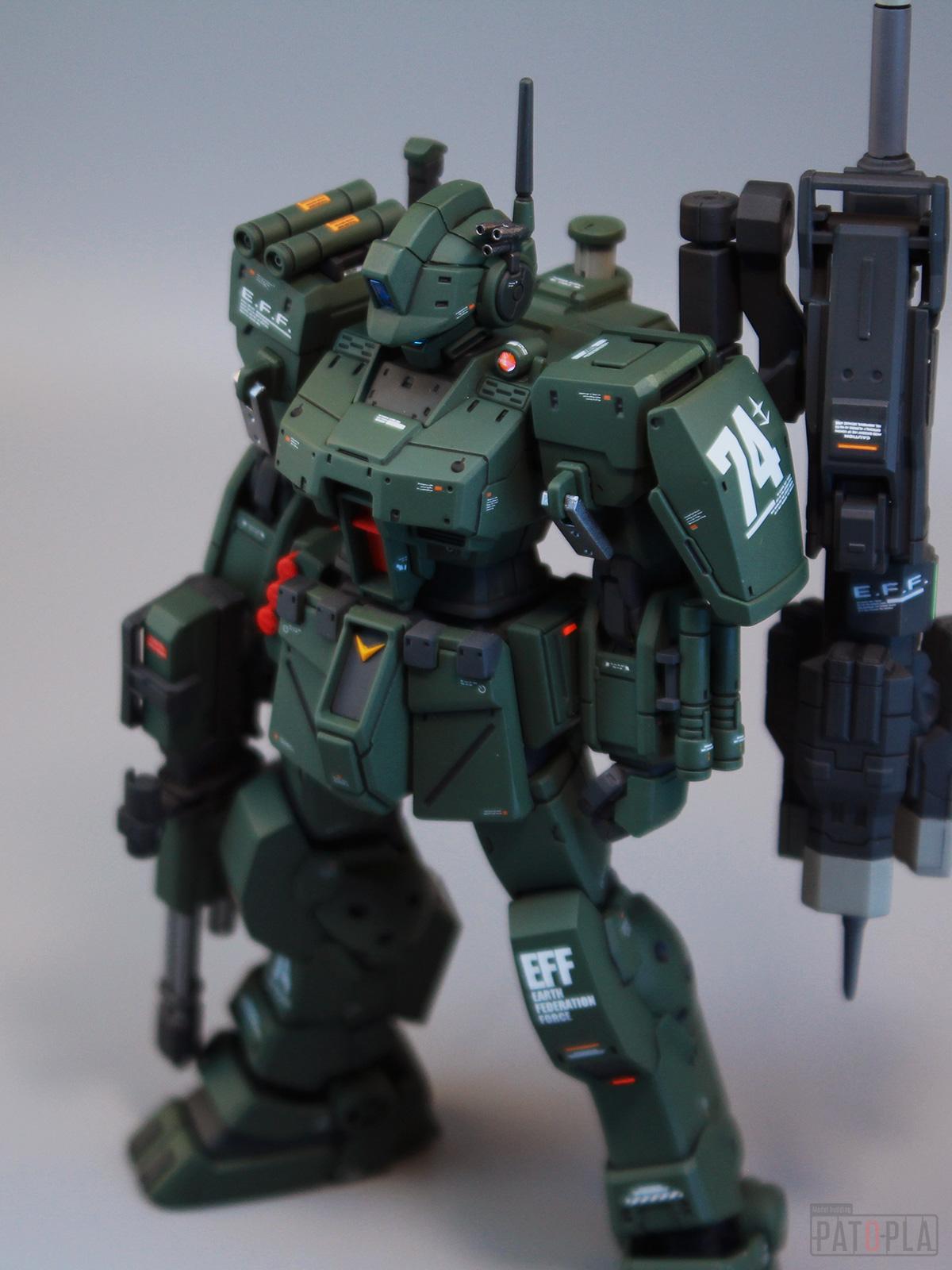 HG 1/144 ジム・スパルタン 改修・全塗装製作