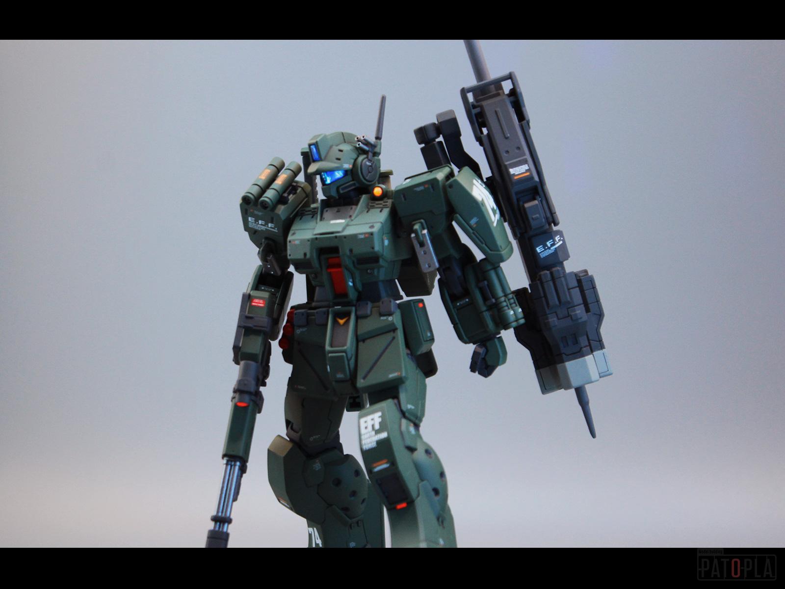 HG 1/144 ジム・スパルタン 改修・全塗装製作
