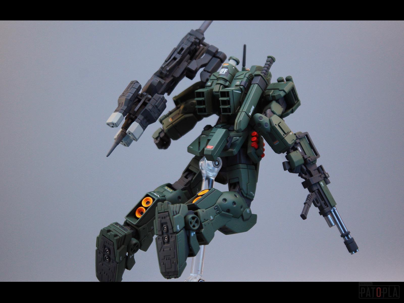 HG 1/144 ジム・スパルタン 改修・全塗装製作