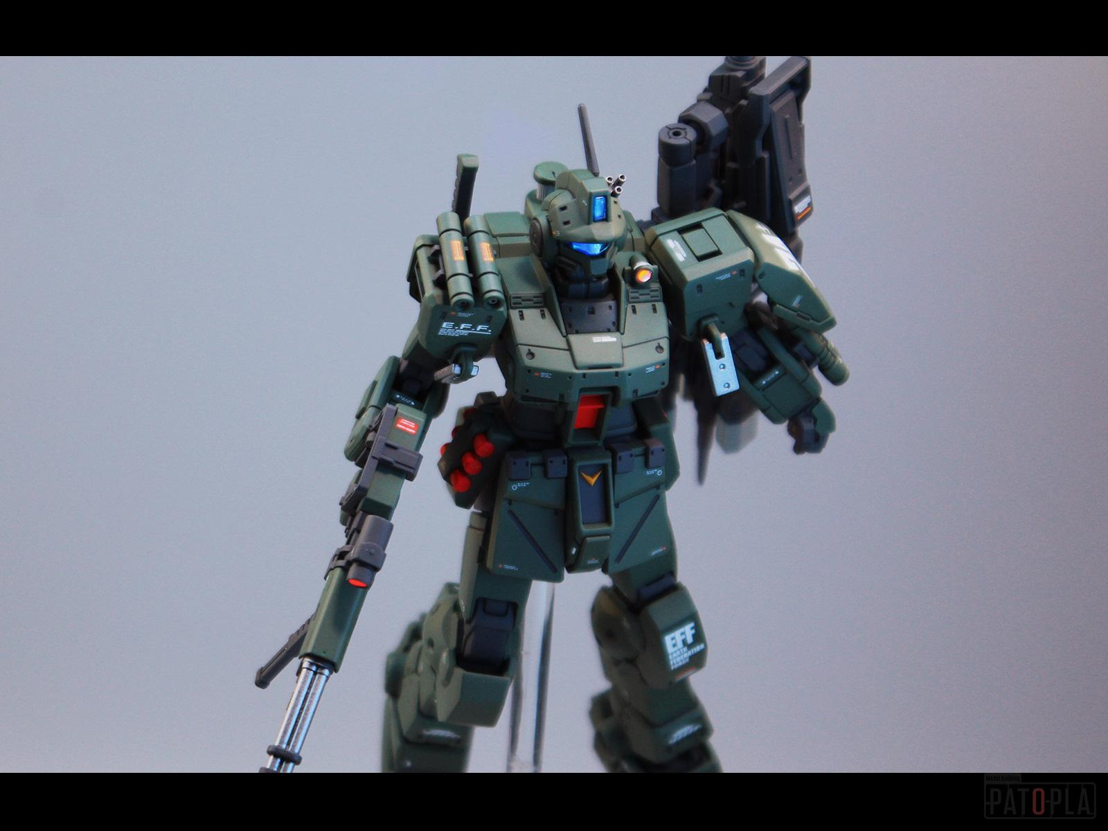 HG 1/144 ジム・スパルタン 改修・全塗装製作