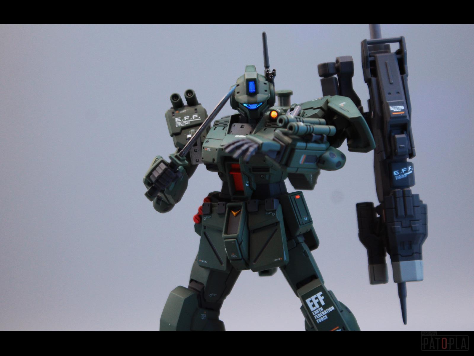 HG 1/144 ジム・スパルタン 改修・全塗装製作