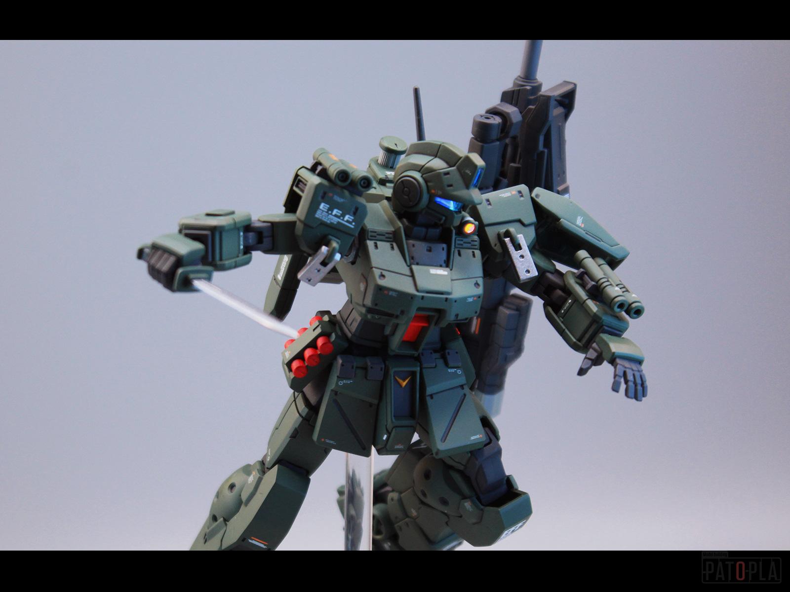 HG 1/144 ジム・スパルタン 改修・全塗装製作