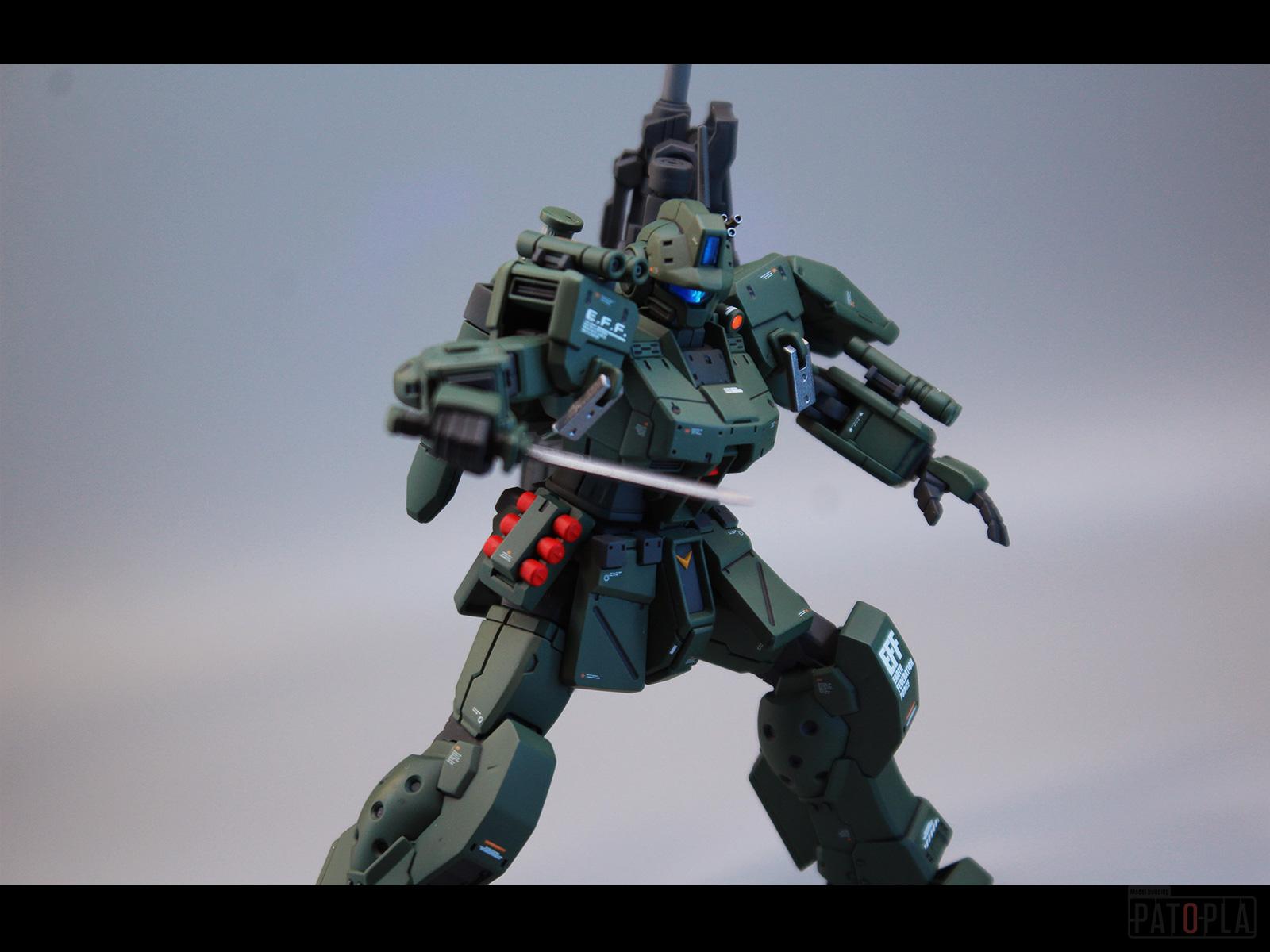 HG 1/144 ジム・スパルタン 改修・全塗装製作