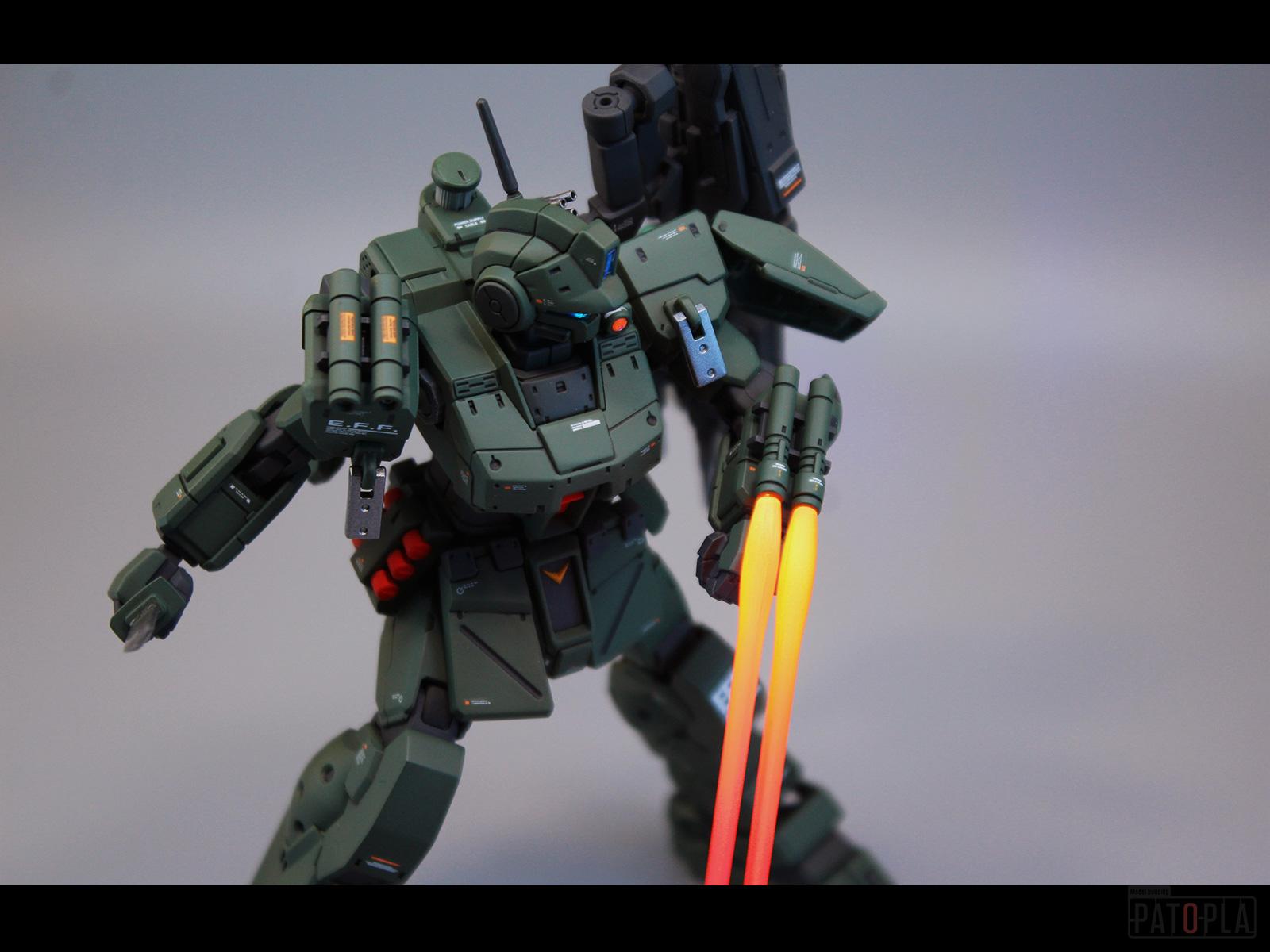 HG 1/144 ジム・スパルタン 改修・全塗装製作