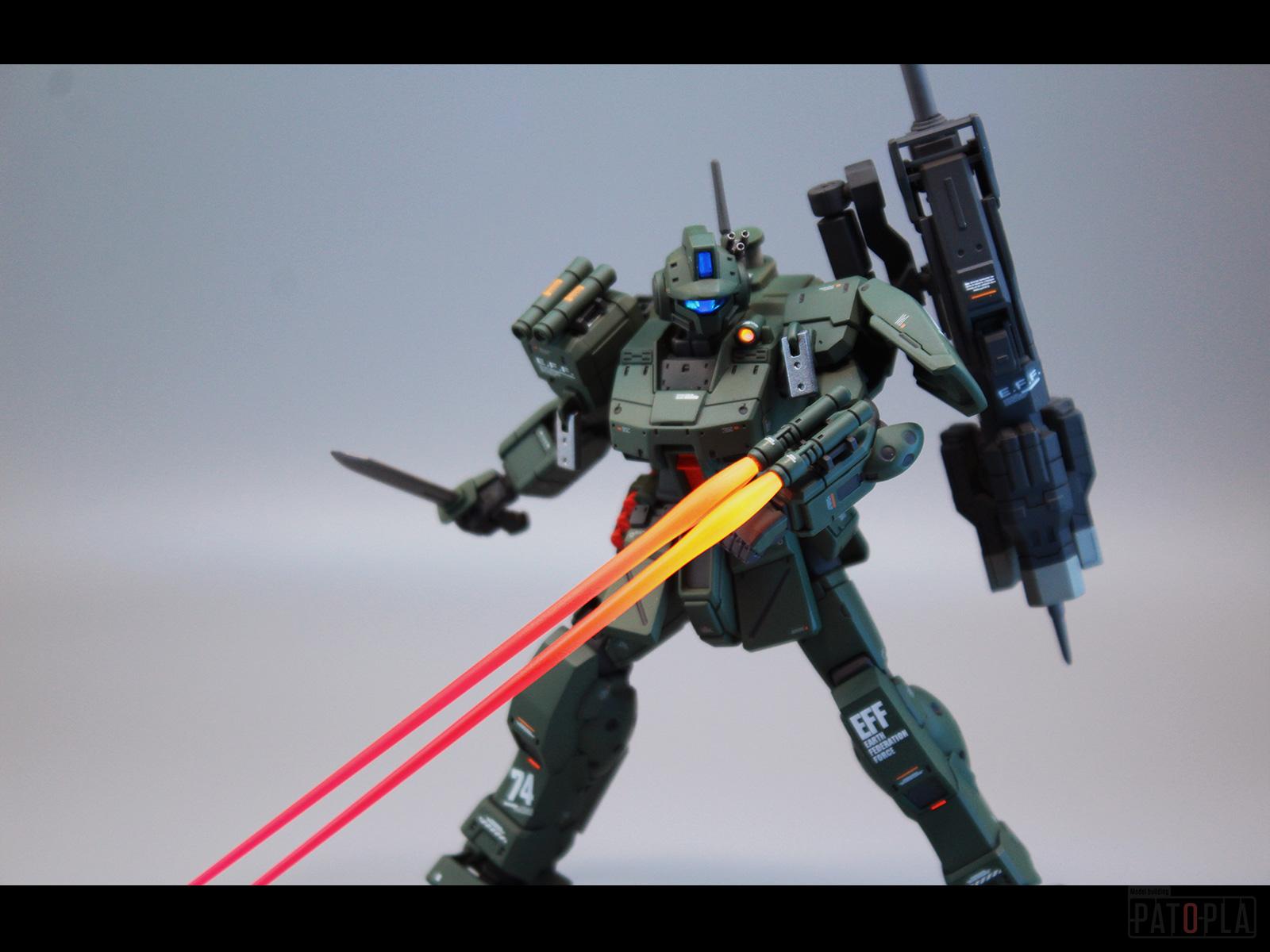 HG 1/144 ジム・スパルタン 改修・全塗装製作