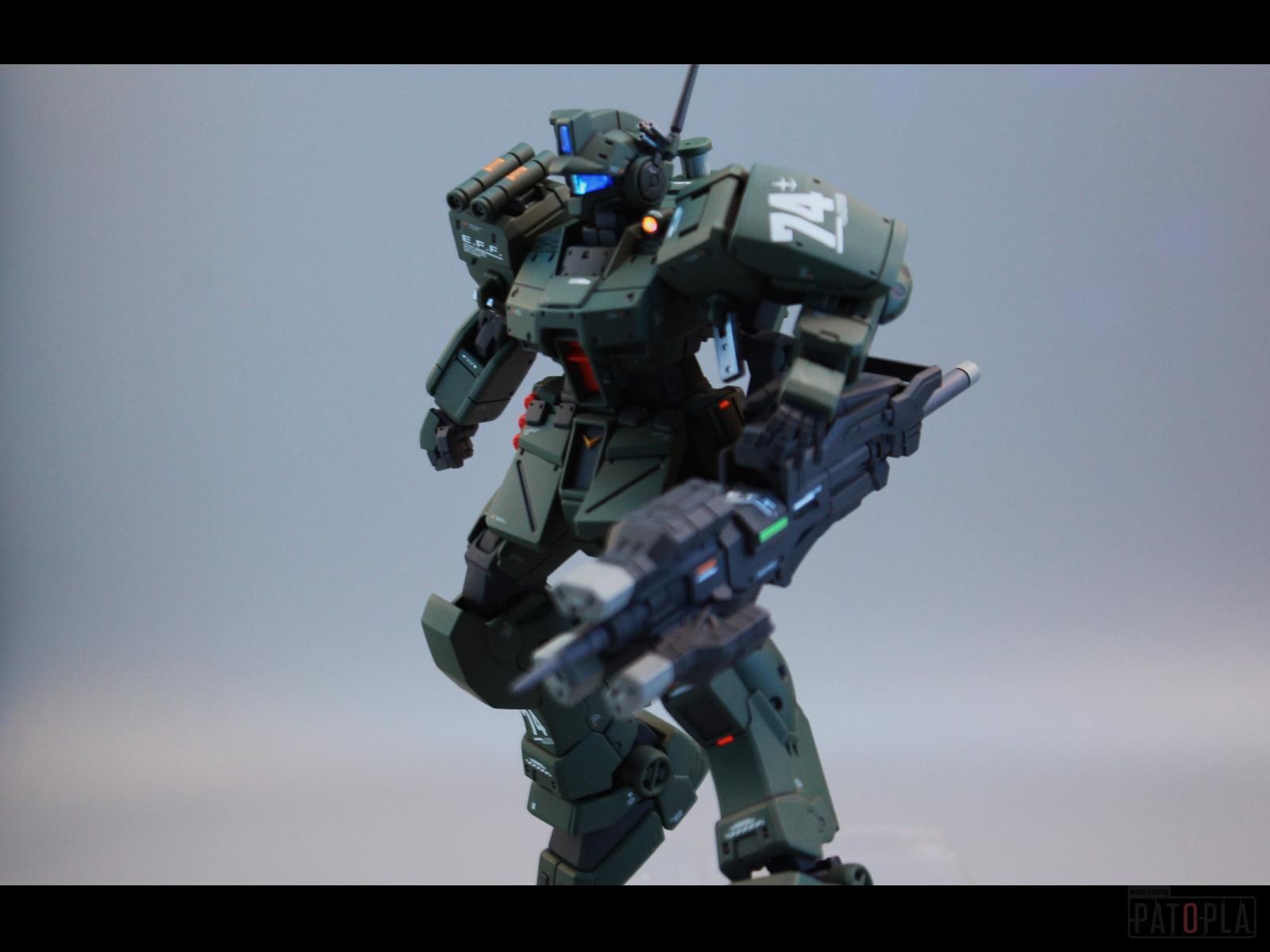 HG 1/144 ジム・スパルタン 改修・全塗装製作