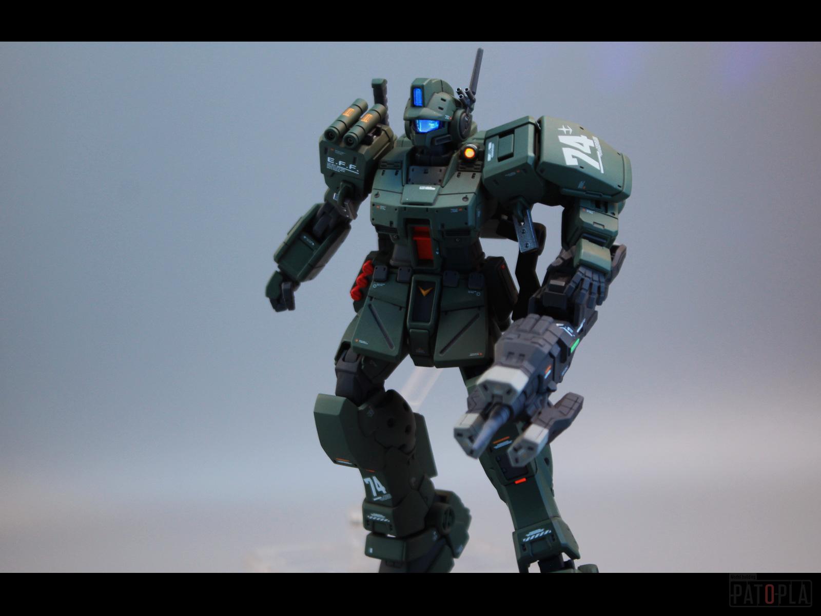 HG 1/144 ジム・スパルタン 改修・全塗装製作
