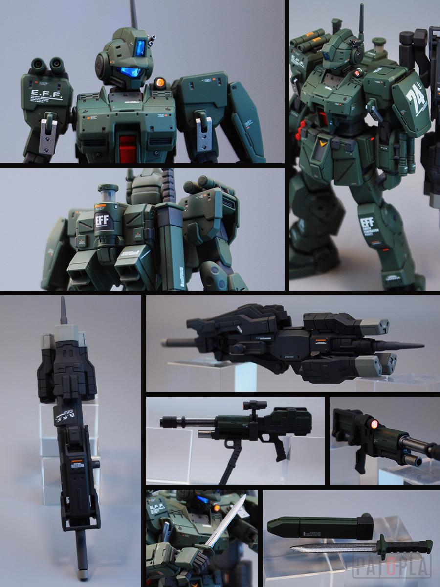 HG 1/144 ジム・スパルタン 改修・全塗装製作