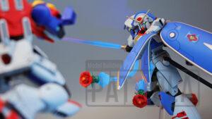 HG 1/144 ガンダムローズ （改修・全塗装製作）「いざ勝負！真紅のバラの貴公子」