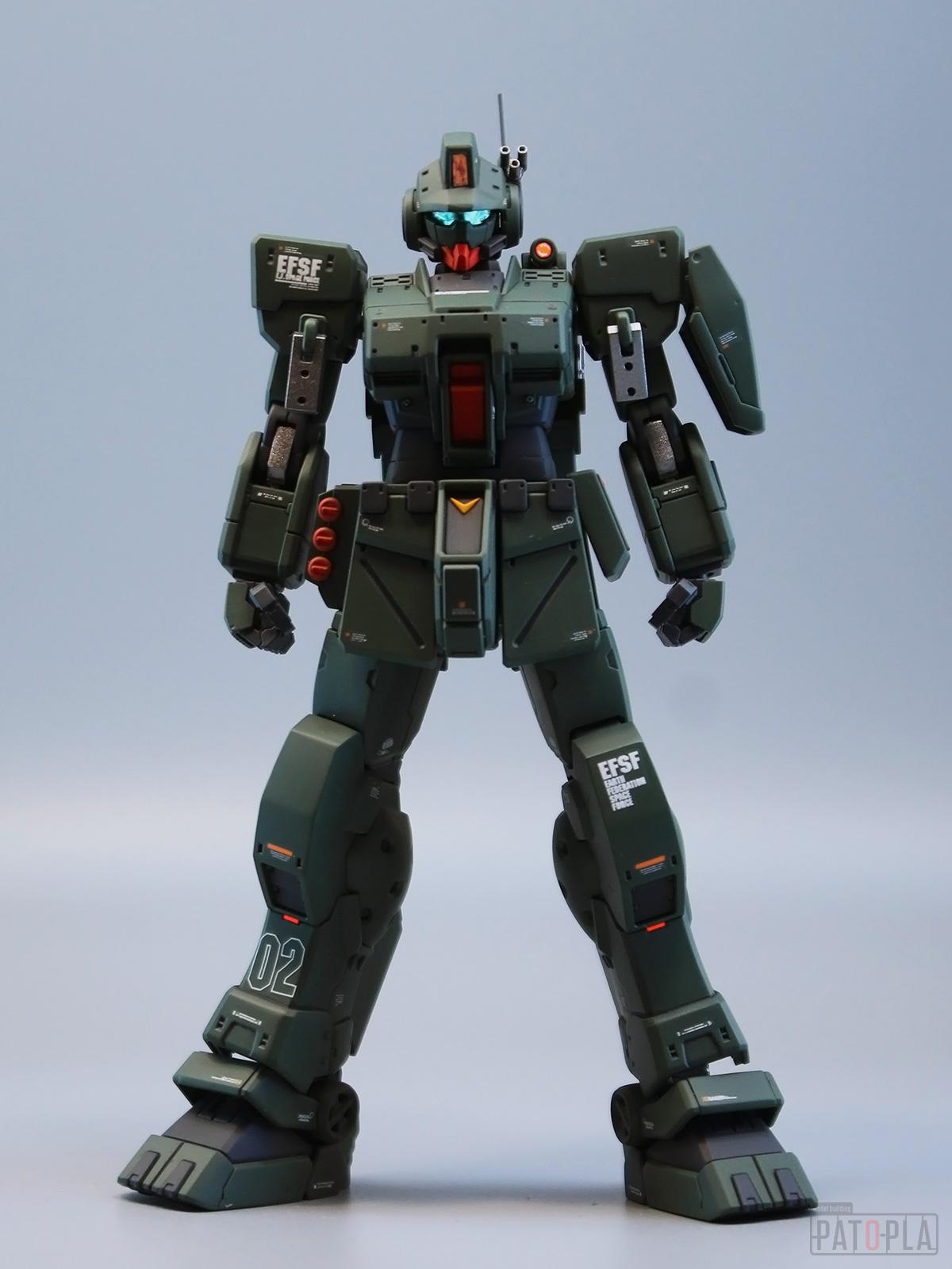 HG 1/144 ジースパルタン(シェリー・アリスン用改修機) 改修・全塗装製作