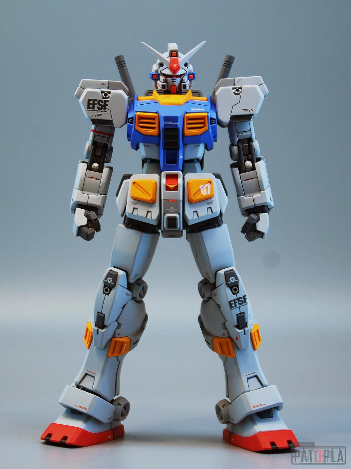 HG 1/144 ガンダム7号機(フェイスリビルド版) 改修・全塗装製作 HG 1/144 ガンダム7号機(フェイスリビルド版) 改修・全塗装製作