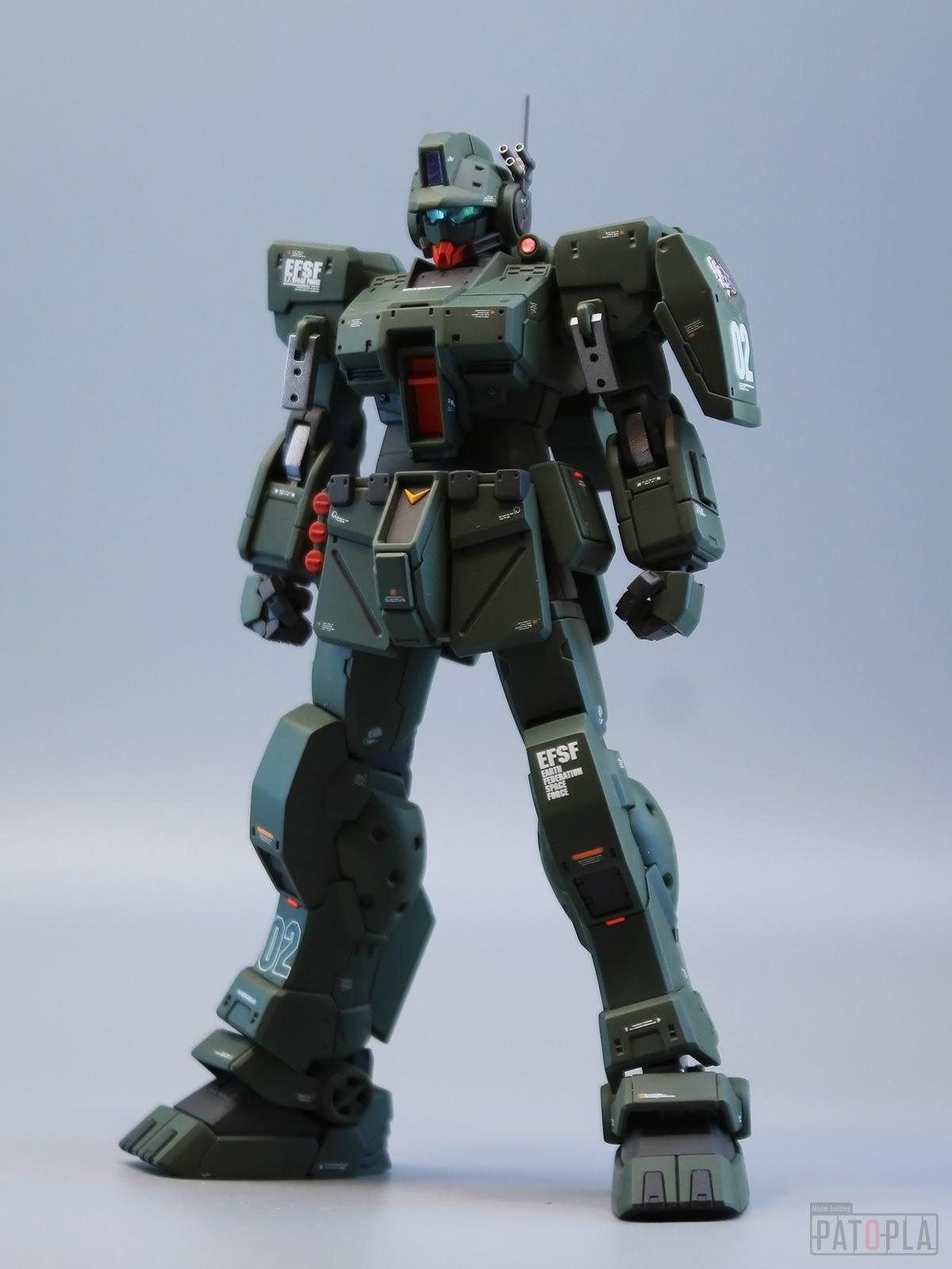 HG 1/144 ジースパルタン(シェリー・アリスン用改修機) 改修・全塗装製作
