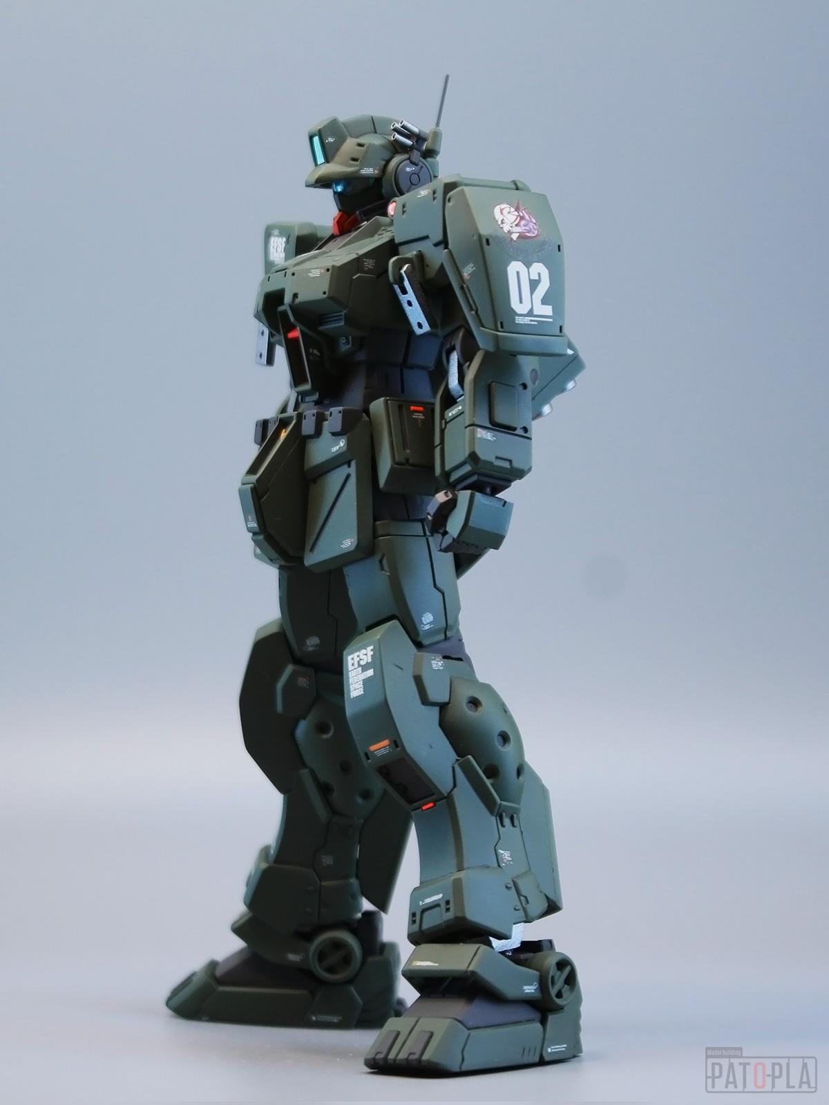 HG 1/144 ジースパルタン(シェリー・アリスン用改修機) 改修・全塗装製作