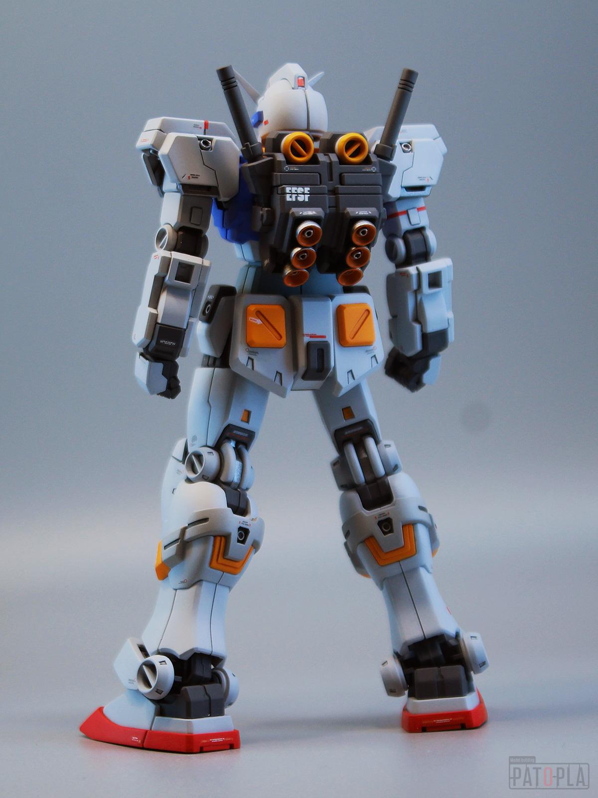 HG 1/144 ガンダム7号機(フェイスリビルド版) 改修・全塗装製作