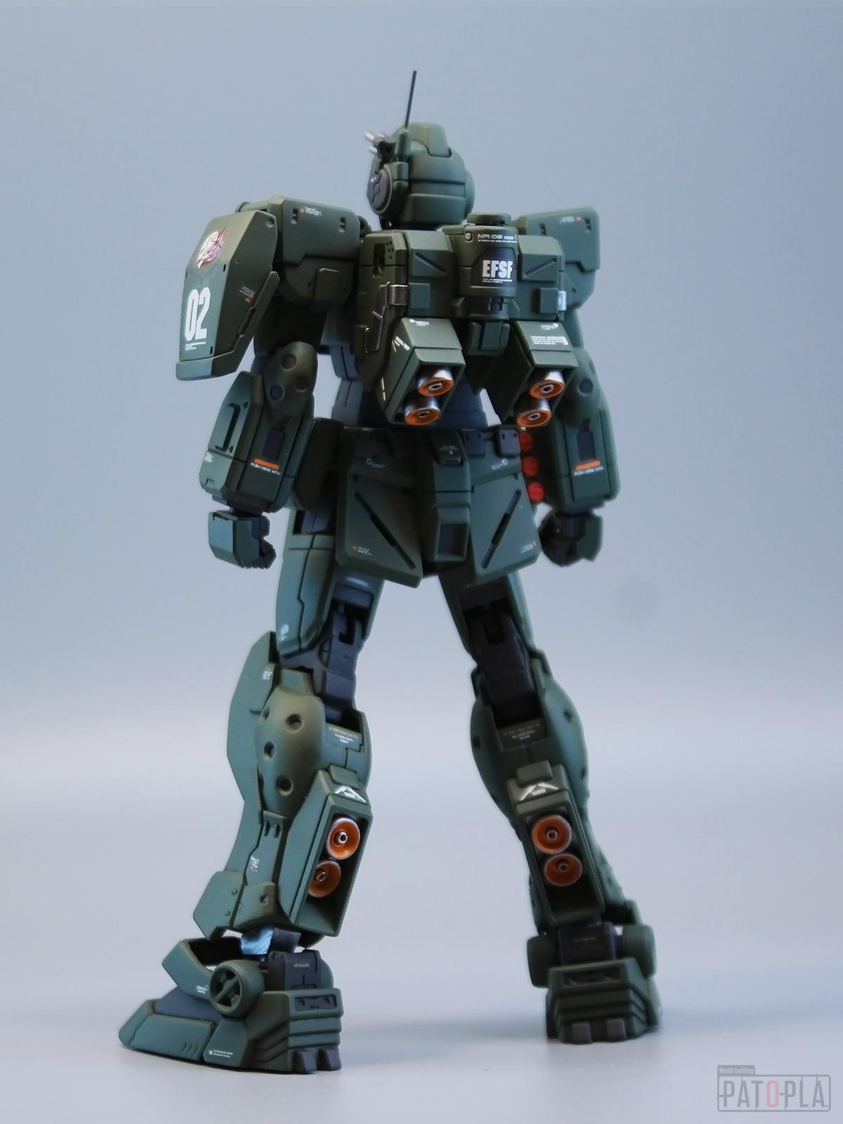 HG 1/144 ジースパルタン(シェリー・アリスン用改修機) 改修・全塗装製作
