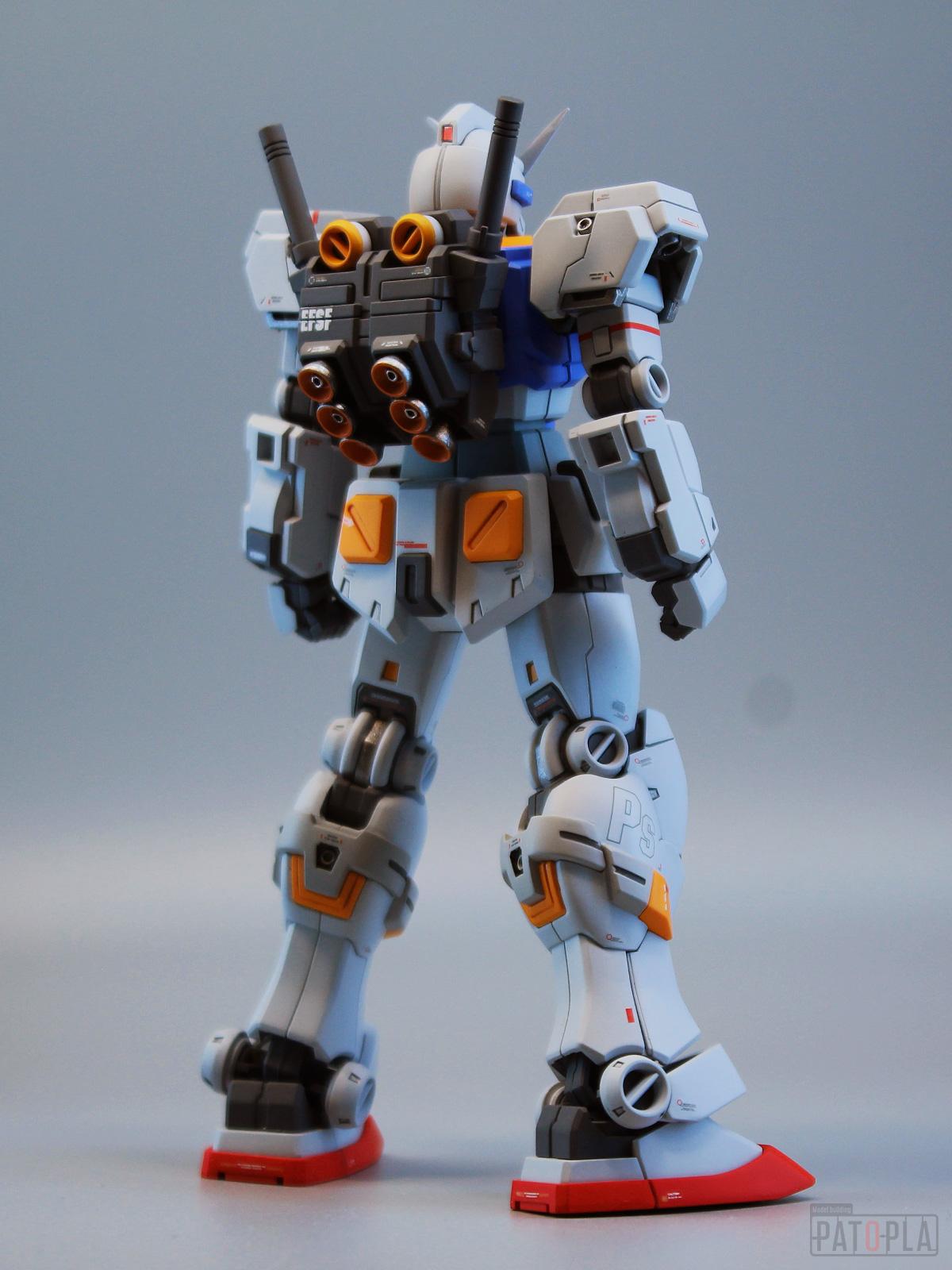 HG 1/144 ガンダム7号機(フェイスリビルド版) 改修・全塗装製作