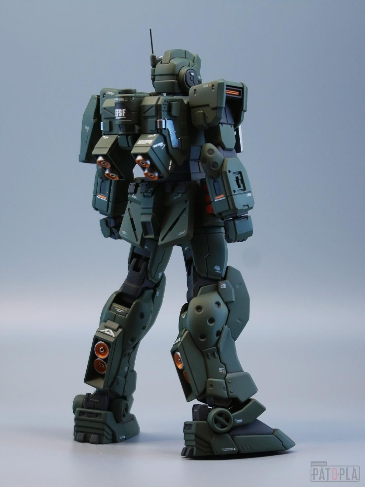 HG 1/144 ジースパルタン(シェリー・アリスン用改修機) 改修・全塗装製作