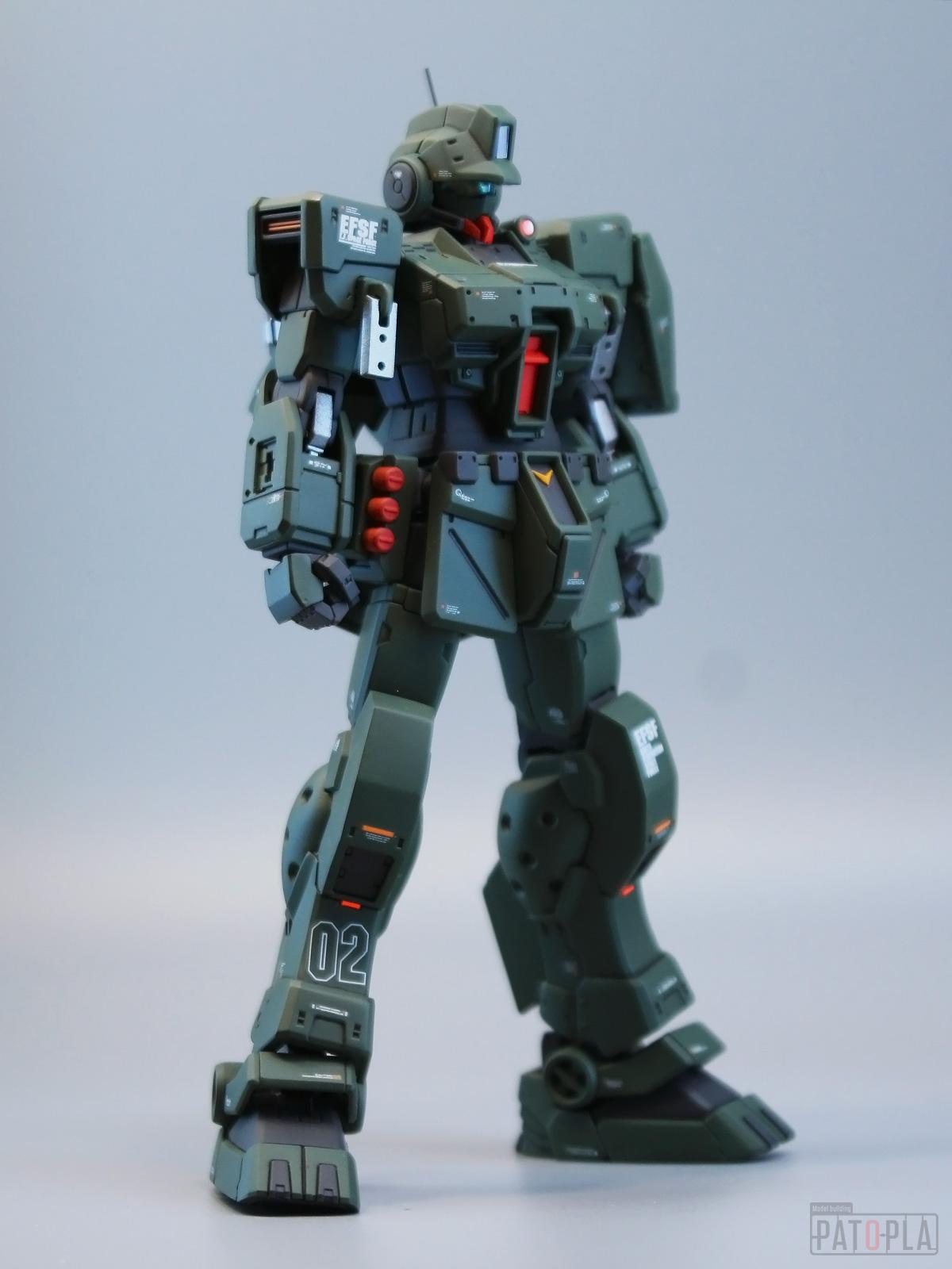 HG 1/144 ジースパルタン(シェリー・アリスン用改修機) 改修・全塗装製作