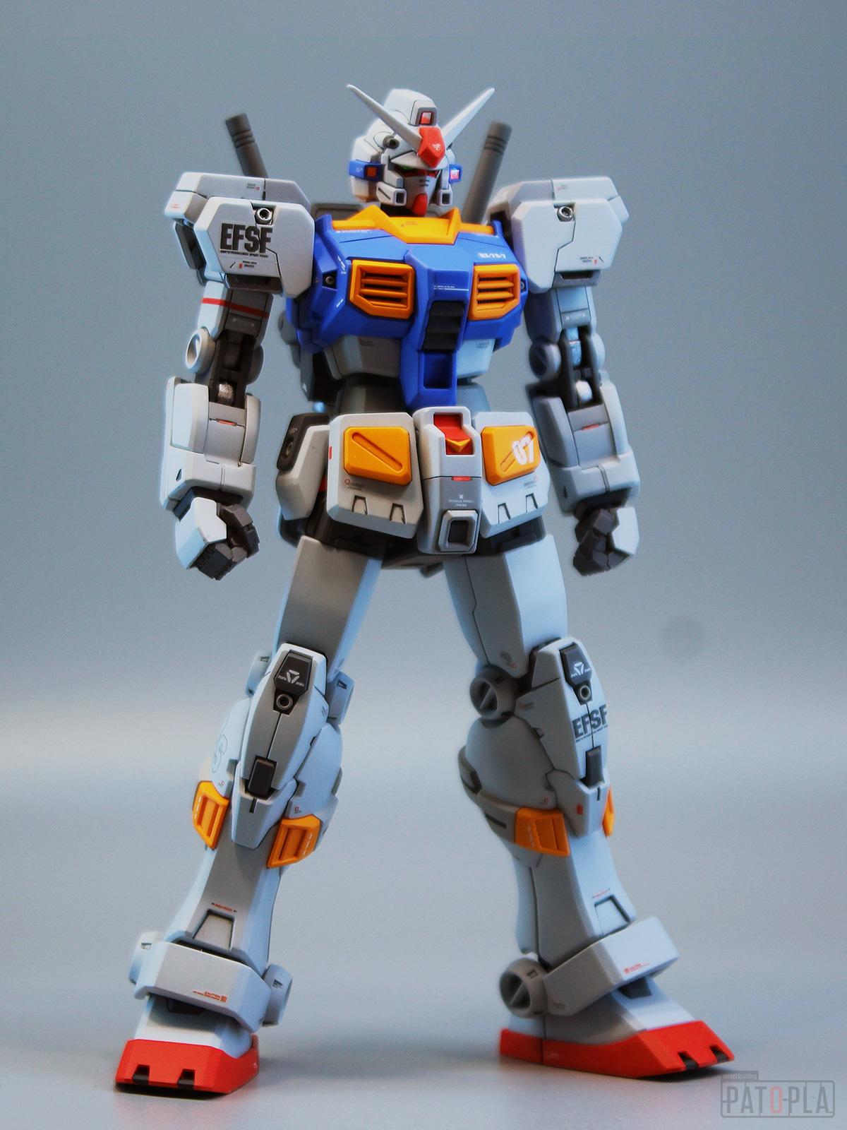 HG 1/144 ガンダム7号機(フェイスリビルド版) 改修・全塗装製作