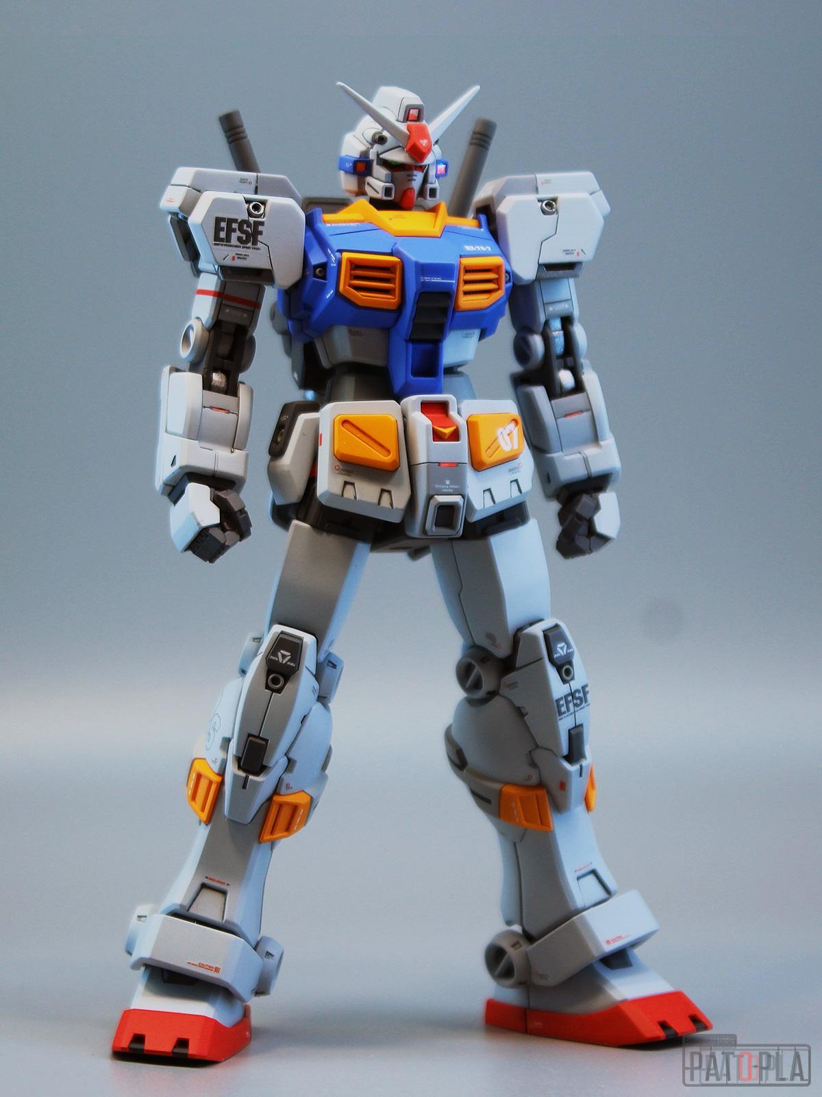 HG 1/144 ガンダム7号機(フェイスリビルド版) 改修・全塗装製作 HG 1/144 ガンダム7号機(フェイスリビルド版) 改修・全塗装製作