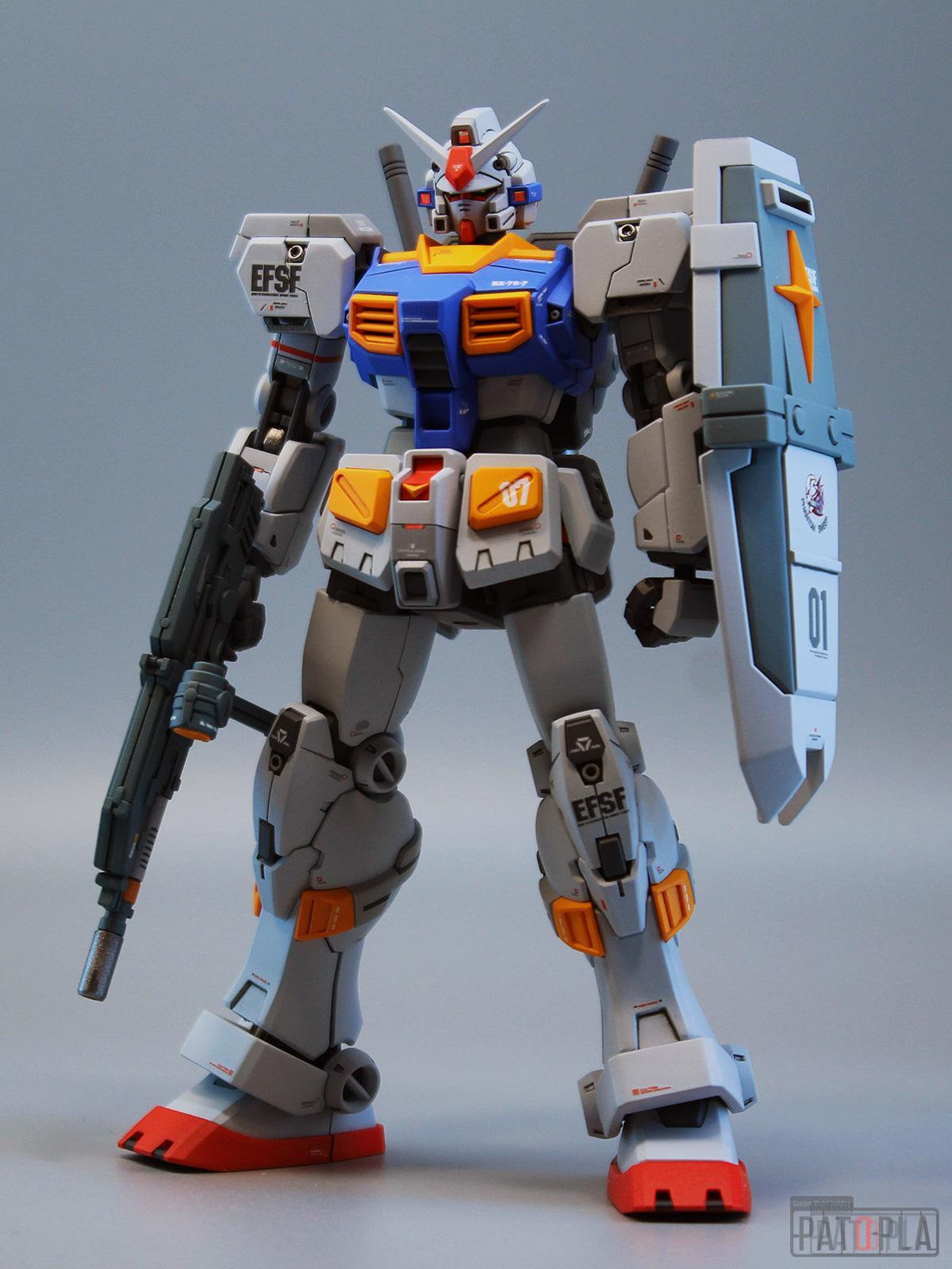 HG 1/144 ガンダム7号機(フェイスリビルド版) 改修・全塗装製作 HG 1/144 ガンダム7号機(フェイスリビルド版) 改修・全塗装製作