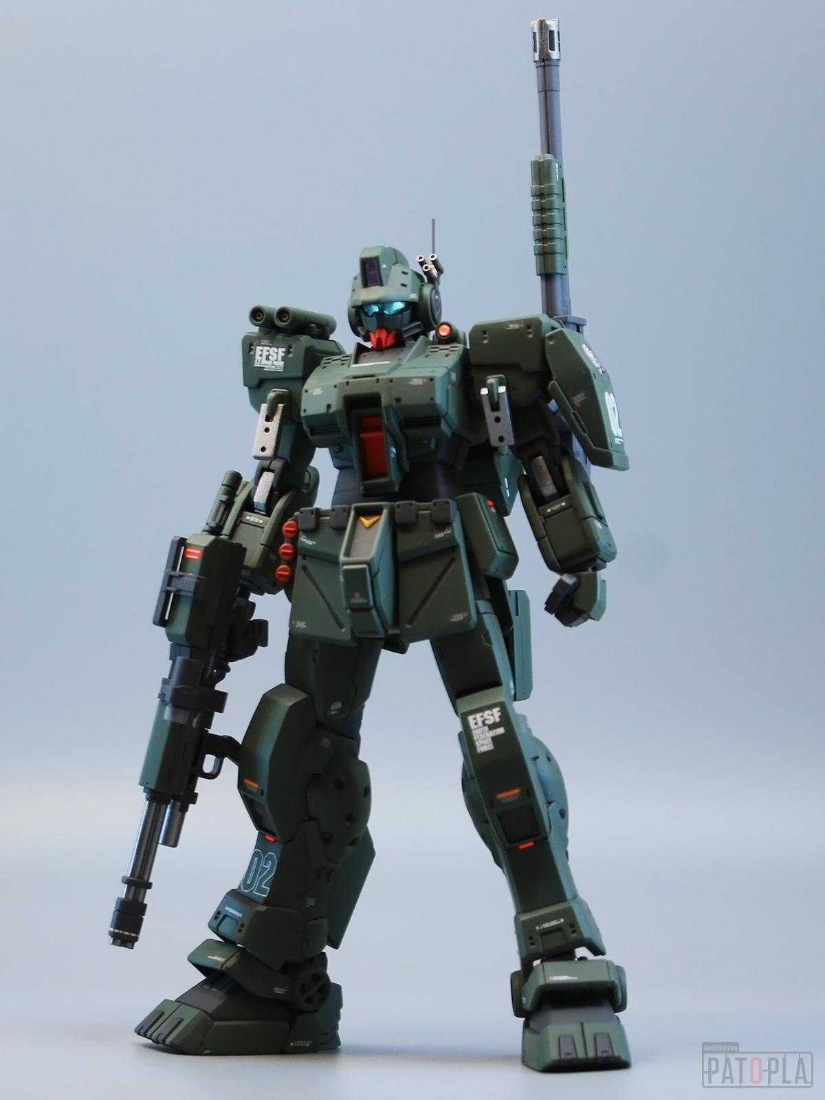 HG 1/144 ジースパルタン(シェリー・アリスン用改修機) 改修・全塗装製作