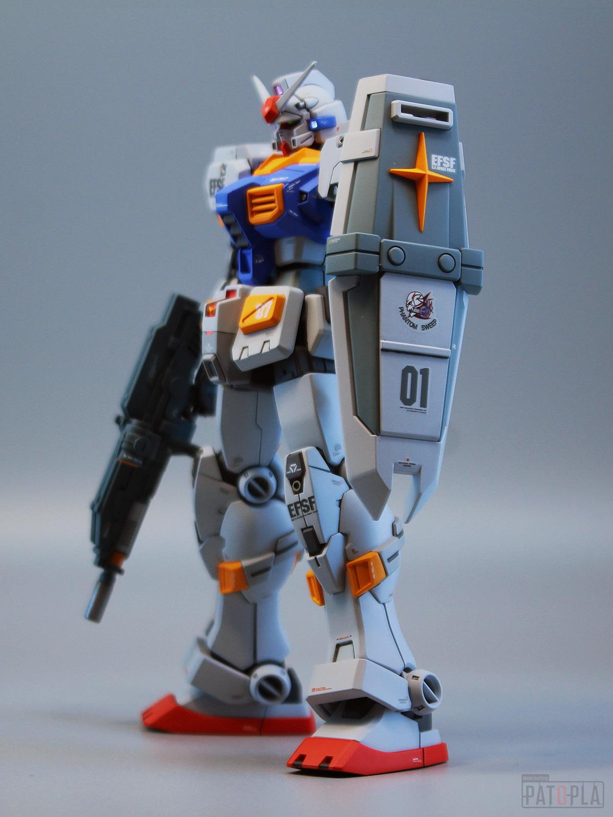 HG 1/144 ガンダム7号機(フェイスリビルド版) 改修・全塗装製作