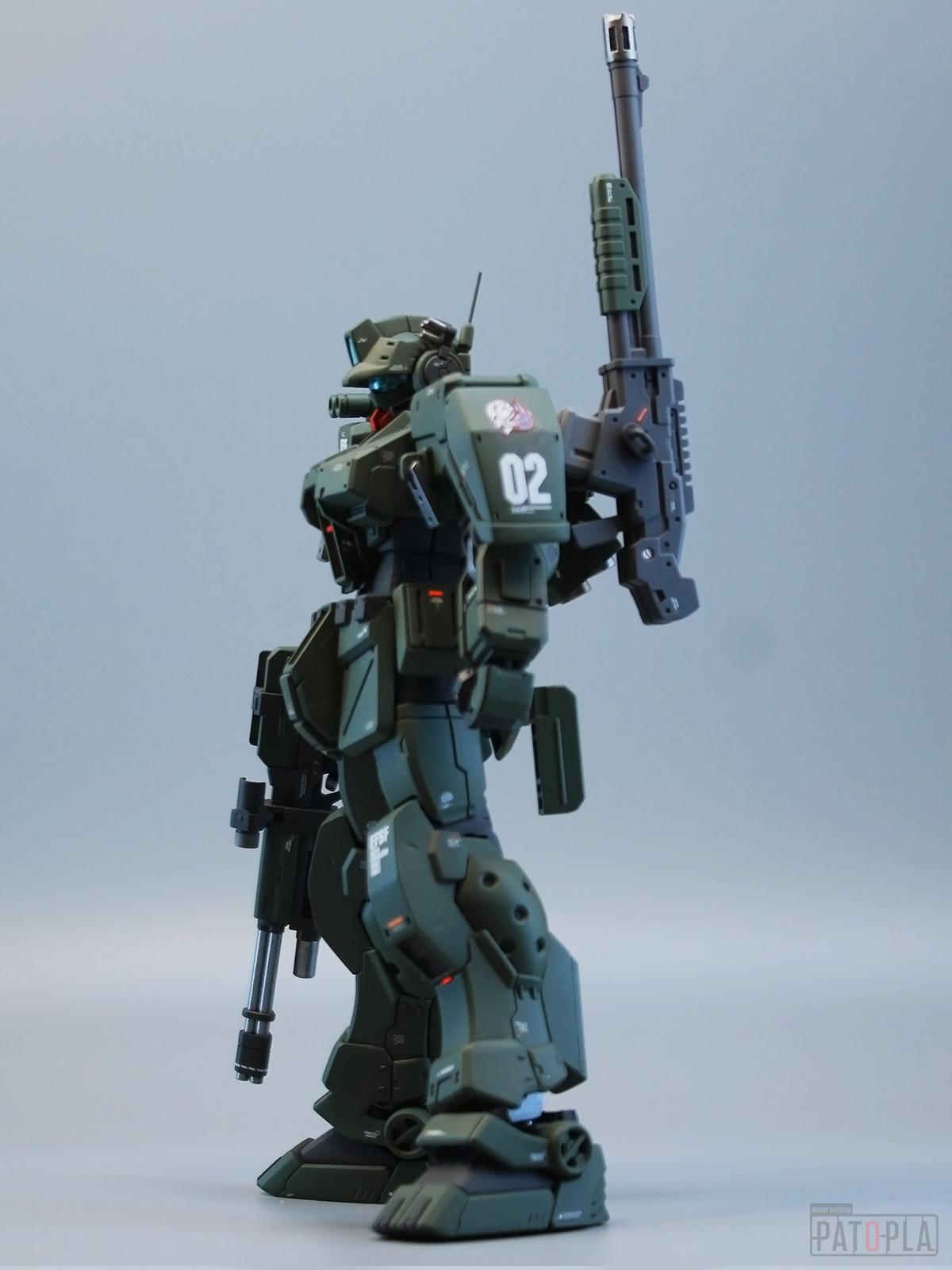 HG 1/144 ジースパルタン(シェリー・アリスン用改修機) 改修・全塗装製作
