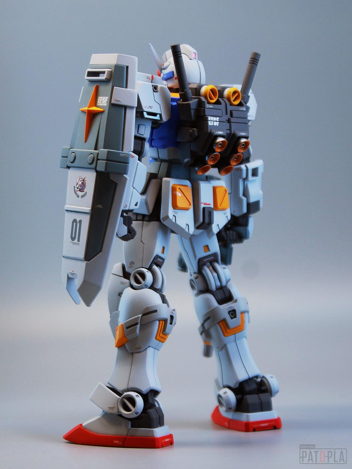 HG 1/144 ガンダム7号機(フェイスリビルド版) 改修・全塗装製作