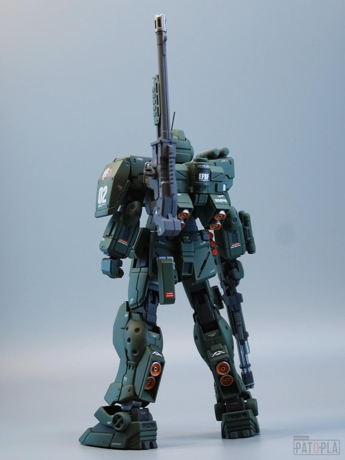 HG 1/144 ジースパルタン(シェリー・アリスン用改修機) 改修・全塗装製作