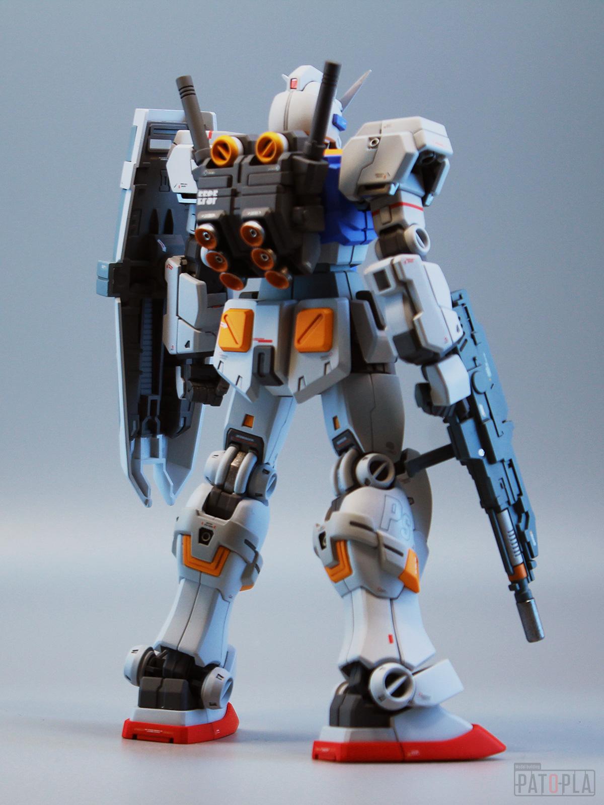 HG 1/144 ガンダム7号機(フェイスリビルド版) 改修・全塗装製作