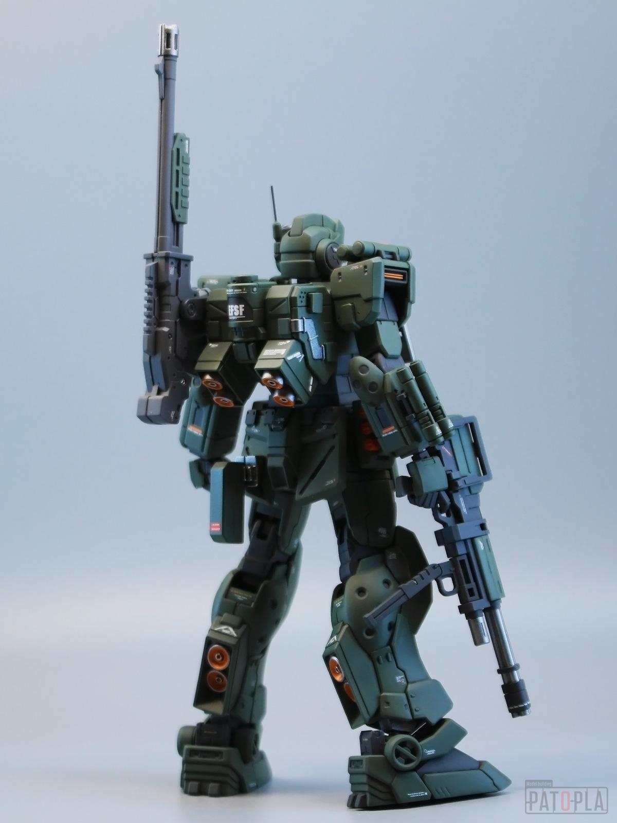 HG 1/144 ジースパルタン(シェリー・アリスン用改修機) 改修・全塗装製作