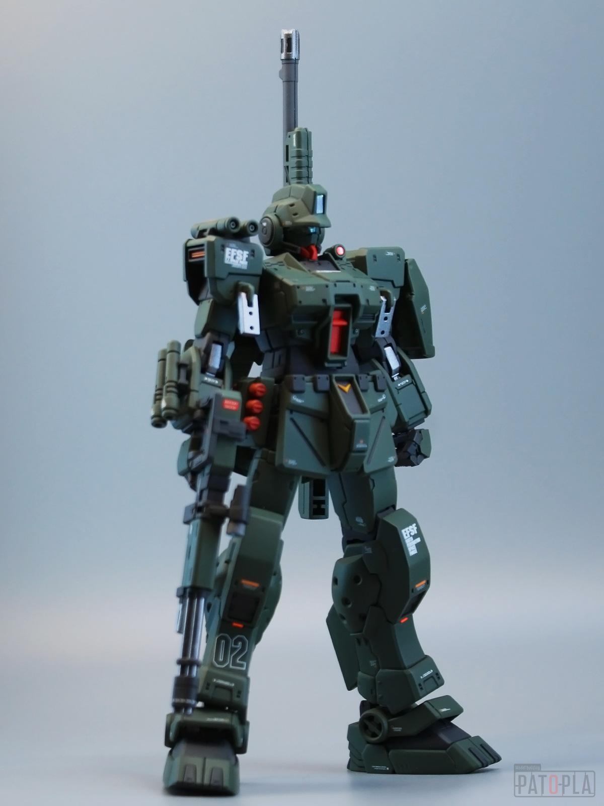 HG 1/144 ジースパルタン(シェリー・アリスン用改修機) 改修・全塗装製作