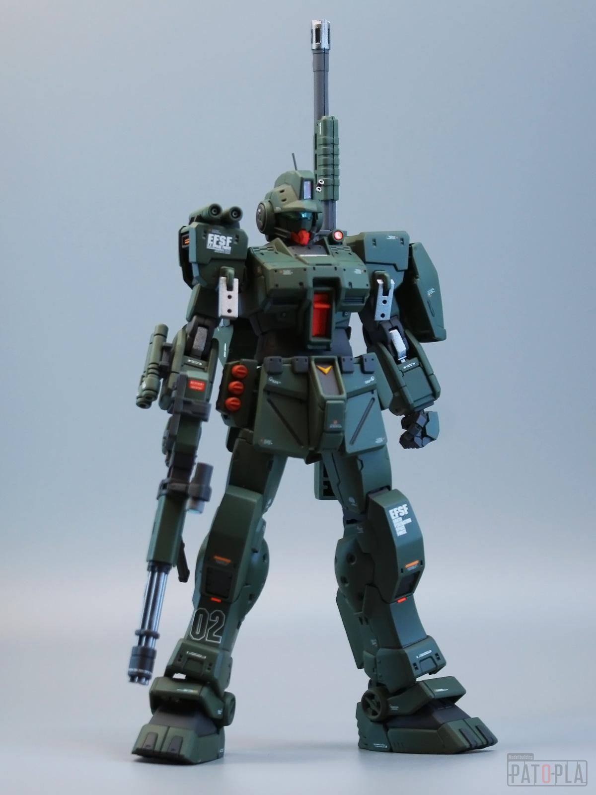 HG 1/144 ジースパルタン(シェリー・アリスン用改修機) 改修・全塗装製作
