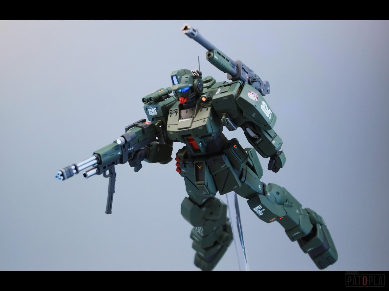 HG 1/144 ジースパルタン(シェリー・アリスン用改修機) 改修・全塗装製作